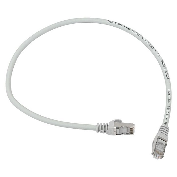 Патч-корд TERACOM PRO Cat.6 экранированный FTP оболочка LSZ…