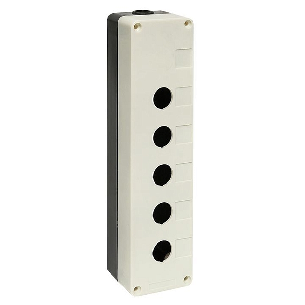 Корпус КП105 пластиковый 5 кнопок белый EKF PROxima cpb-105-w