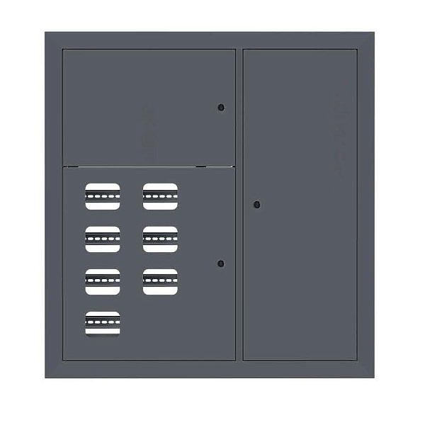 Щит этажный 7 кв. RAL7016 (1000x950x150) EKF PROxima mb29-v…