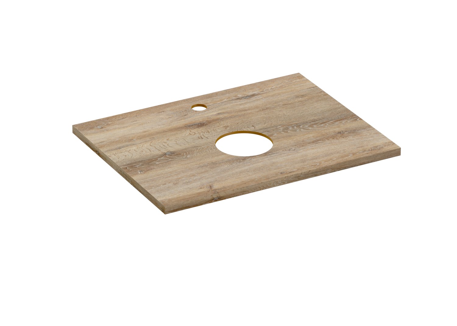 Столешница Cersanit WOOD из керамогранита Spirit 60x45x2 орех матовый (64187)