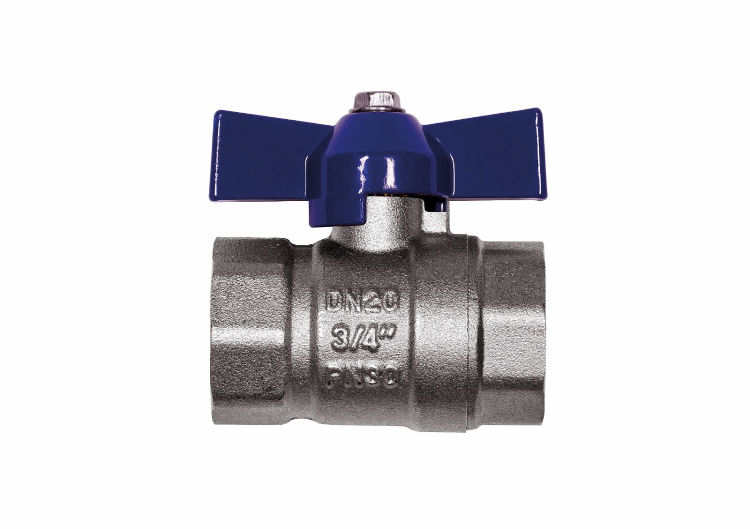 Кран шаровой RM-L Nickel 3/4 ВР-ВР муфтовый никелированный …
