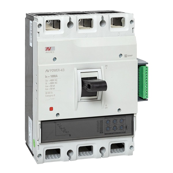 Выключатель автоматический в литом корпусе AV-POWER-4/3 100…