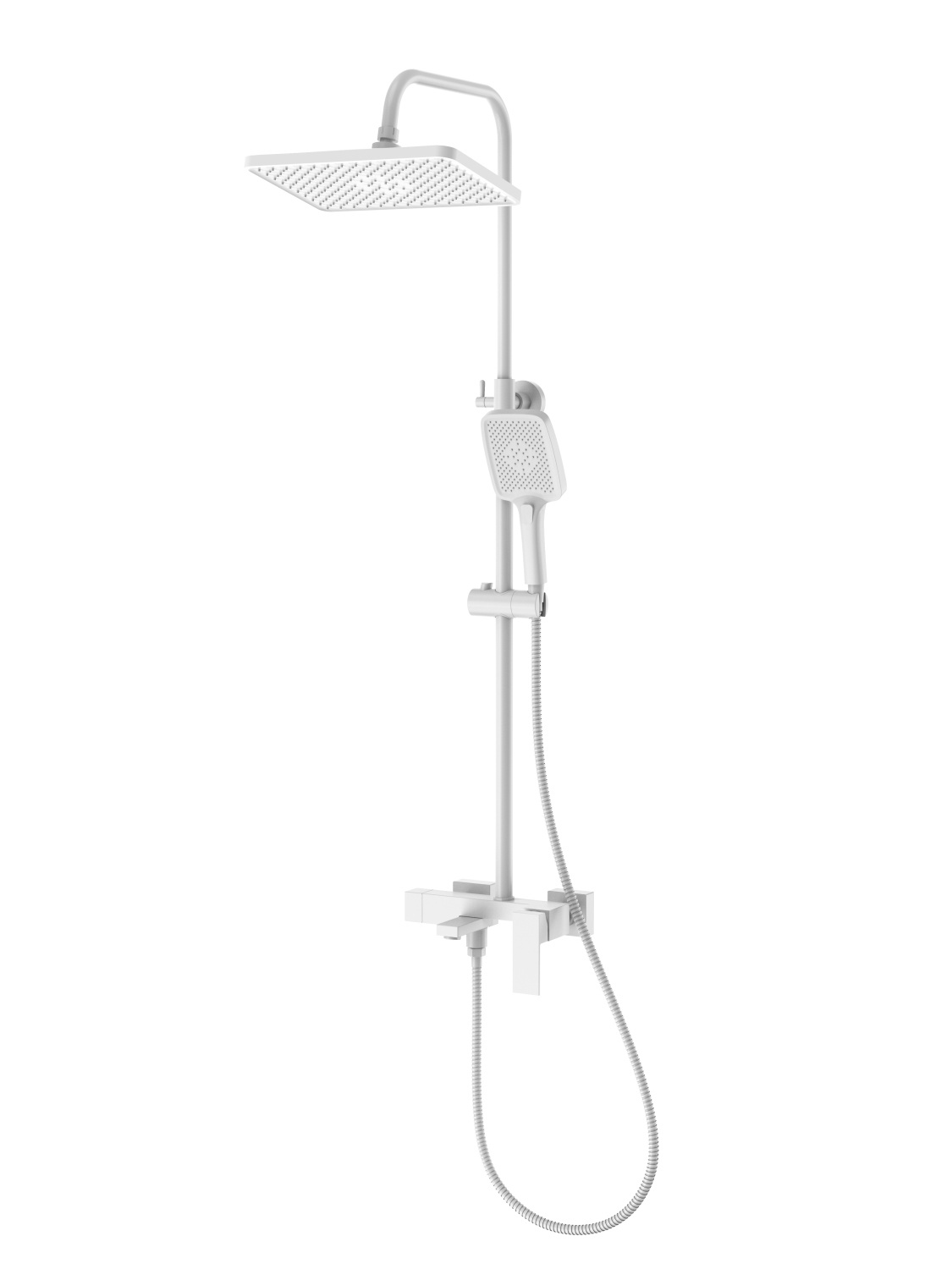 Душевая система с изливом RUSH Тира (Thira) (TR3635-50White)